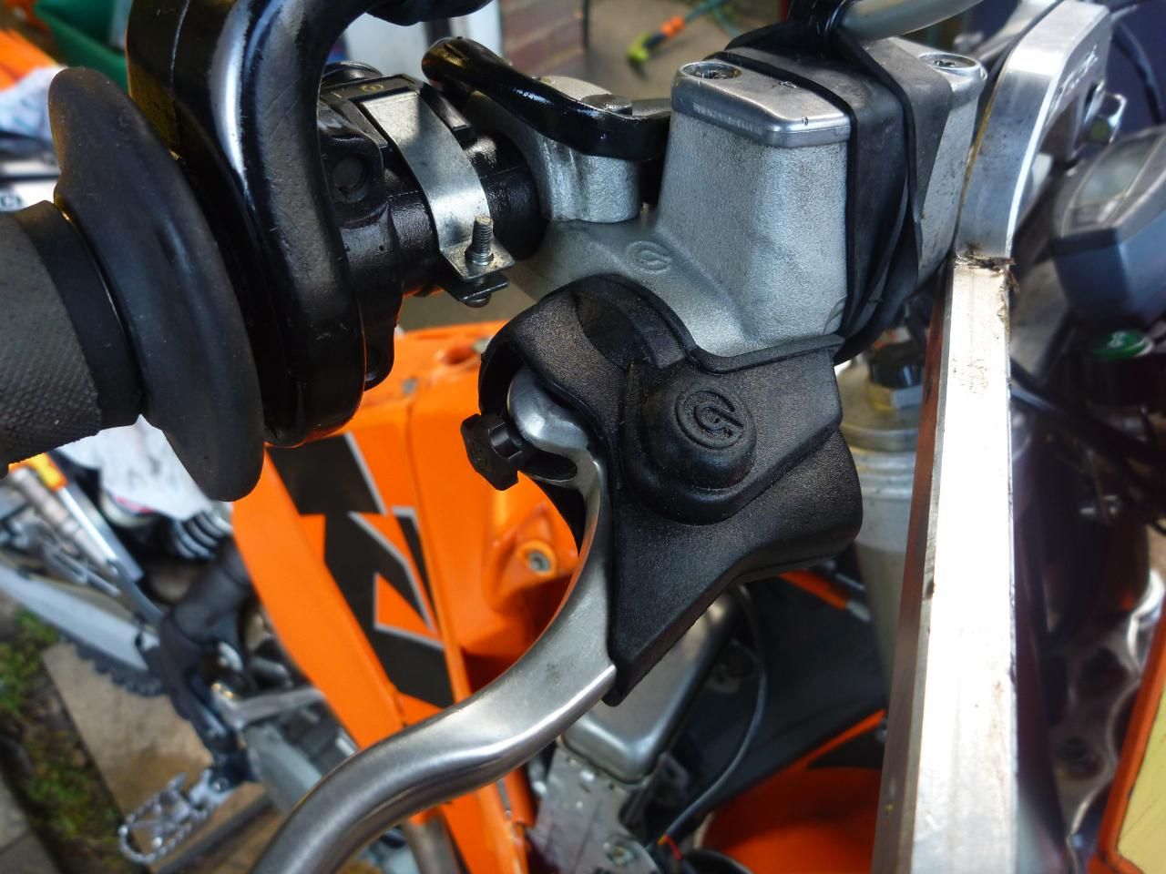 ktm 450 exc tail tidy